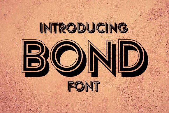 Bond: A Retro-Sans Display Font That Makes Your Brand Feel Intentional