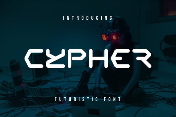 Cypher: A Futuristic Display Font for Editorial Impact