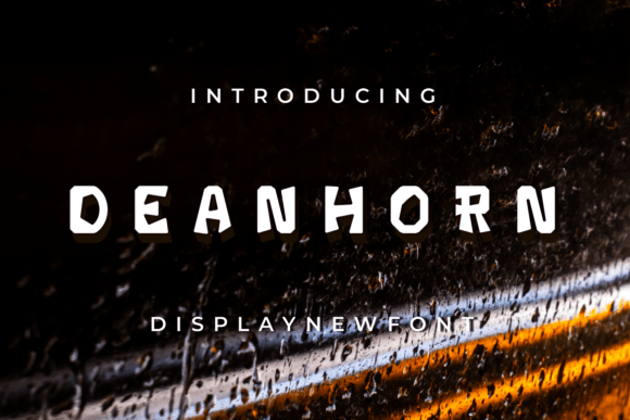 Dean Horn: A Display Font That Feels Like a Thoughtful Pause