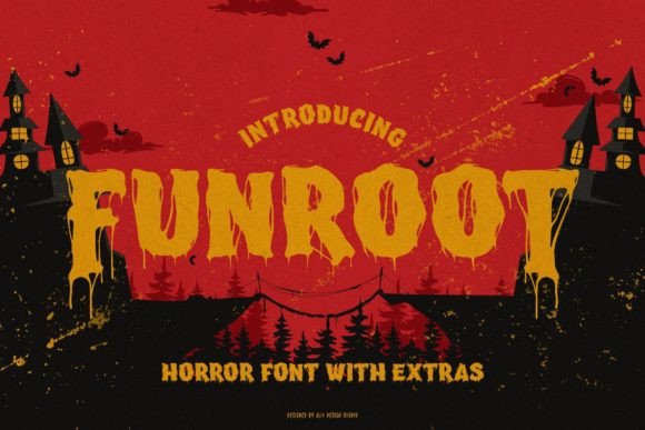Funroot: A Spooky-Yet-Fun Display Font for Digital Branding