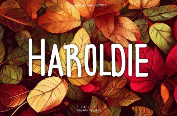 Haroldie: A Display Font That Elevates Digital Brand Identity