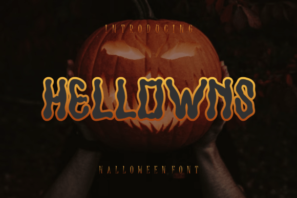 Hellowns: A Bold Display Font for Editorial Impact