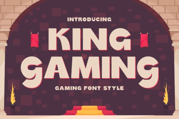 King Gaming Font: Your Adventure Vibe, Locked In