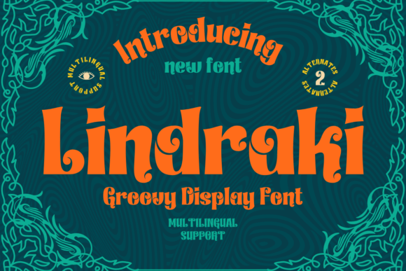 Lindraki: A Distinctive Display Font for Editorial Impact