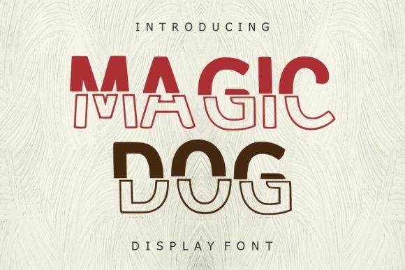 Magic Dog: A Playful Display Font That Lifts Your Brand
