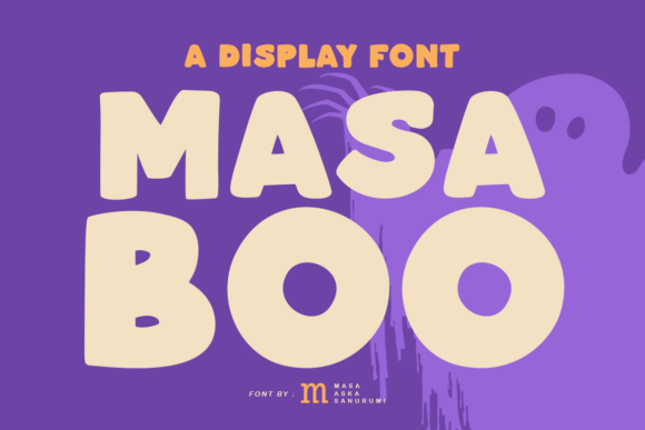 Masa Boo: A Spooky Display Font for Bold Digital Branding