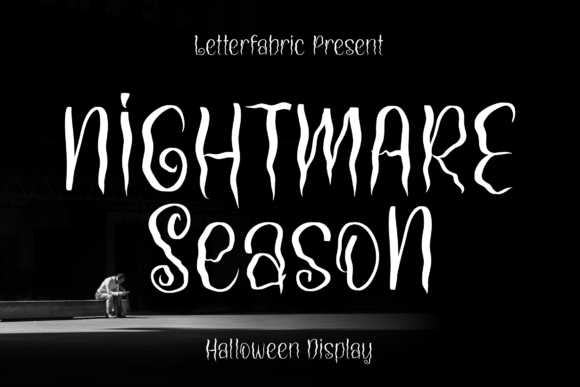 Nightmare Season: A Halloween Display Font That Builds Brand Trust