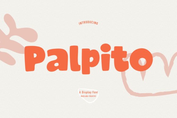 Palpito: A Friendly Handwritten Display Font for Small Business Branding