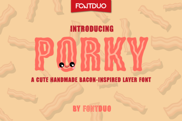 Porky: A Playful, Premium Display Font for Small Business Branding