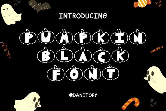 Pumpkin Black: A Friendly Display Font for Cozy Branding