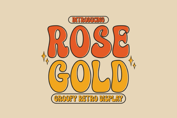 Rose Gold Font: A Vintage Display Typeface for Small Business Branding
