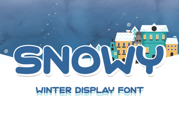 Snowy: A Playful Display Font That Lifts Brand Identity