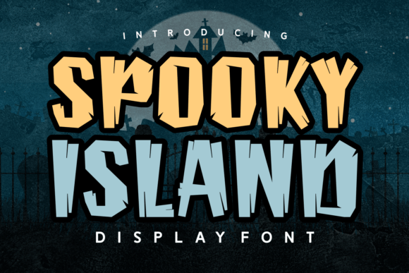 Spooky Island: A Display Font That Actually Delivers Eerie Charm