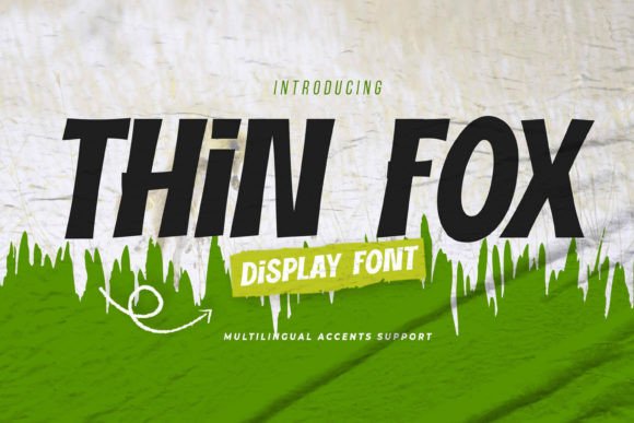 Thin Fox: A Display Font That Elevates Digital Branding