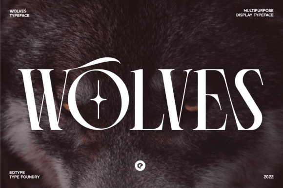 Wolves: A Sleek Serif Display Font for High-Impact Marketing