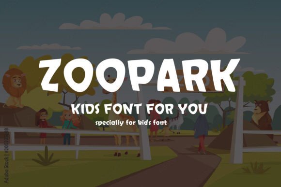 Zoopark: A Playful Display Font That Pops on the Web